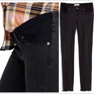 Madewell maternity jeans - size 27 - black